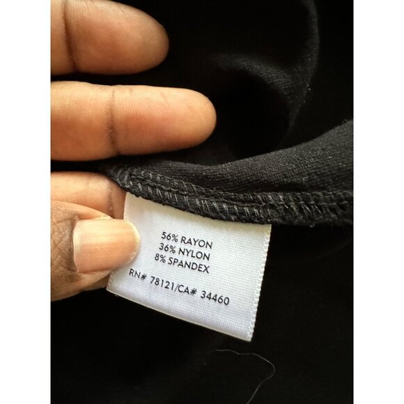 Vintage Eileen Fisher Gordian Knot Tie Clasp Open Front Dress Lightweight Size L - Picture 11 of 13